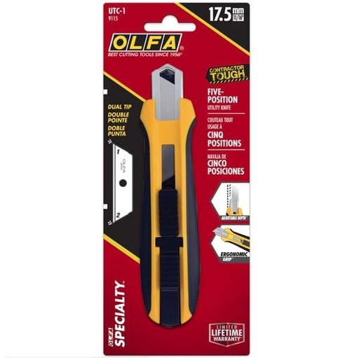 [olfa-utc-1-5-position-utility-knife] Olfa UTC-1 5-position utility knife