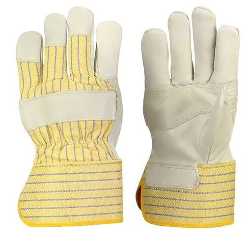 [sturrdi-cow-grain-leather-glove-foam-flannel-lined-xl] Sturrdi cow grain leather glove, foam flannel lined - XL