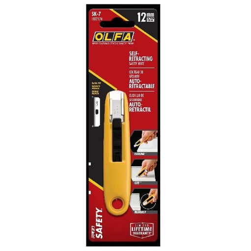 [olfa-sk-7-compact-self-retracting-safety-knife] Olfa SK-7 compact self-retracting safety knife