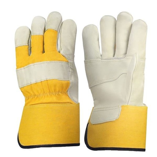 [sturrdi-cow-grain-leather-glove-pile-lined-xl] Sturrdi cow grain leather glove, pile lined - XL