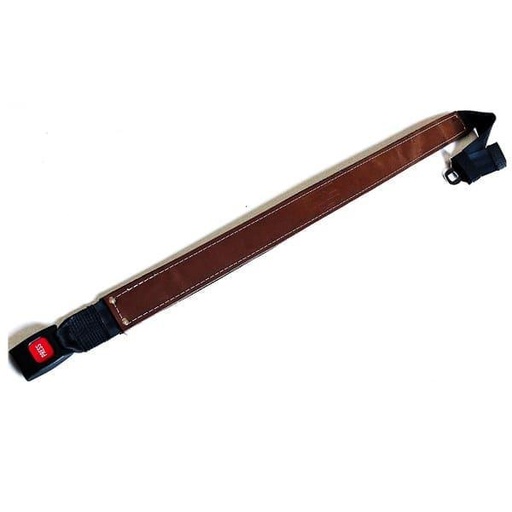 [duracuir-2-reinforced-belt-with-seat-belt-buckle] Duracuir 2" reinforced belt with seat belt buckle