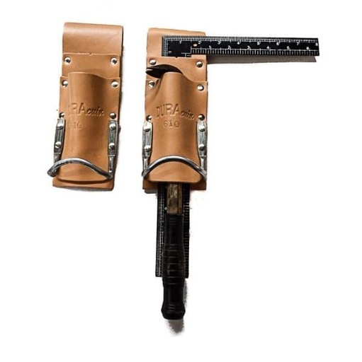 [51/610] Duracuir carpenters square and crowbar holder