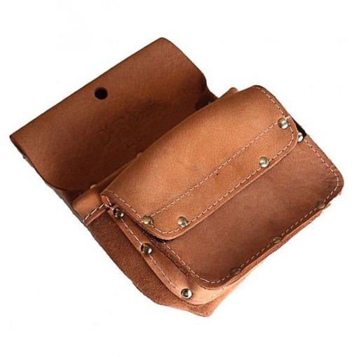 [51/118] Duracuir pouch 1 pocket + 1 pocket with velcro