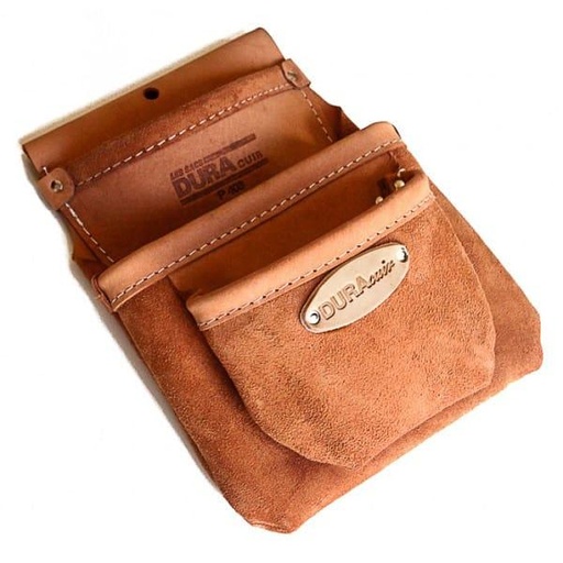 [51/403] Duracuir pouch with 3 pockets