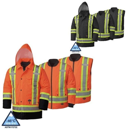[pioneer-hi-viz-7-in-1-parka] Pioneer hi-viz 7 in 1 parka
