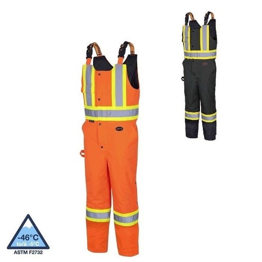 [pioneer-hi-viz-quilted-bip-pant] Pioneer hi-viz quilted bip pant