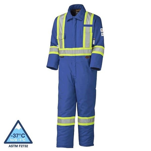 [pioneer-fr-hi-viz-quilted-coveralls] Pioneer FR hi-viz quilted coveralls