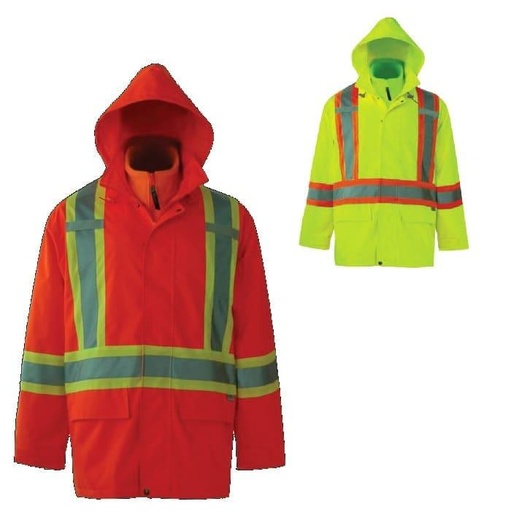 [viking-hi-viz-journeyman-300d-tri-zone-3-in-jacket] Viking hi-viz Journeyman 300D Tri-Zone 3 in jacket