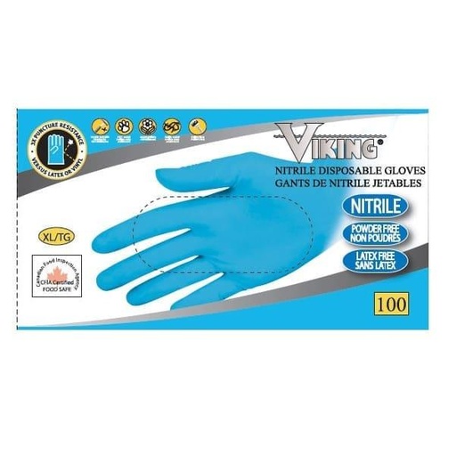 [viking-34600-5-mil-nitrile-disposable-gloves] Viking 34600 5 mil. nitrile disposable gloves