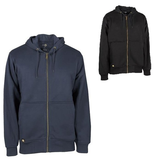 [jackfield-hooded-cotton-sweather-with-zipper] Jackfield hooded cotton sweather with zipper