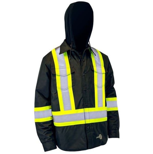 [jackfield-quilted-jacket-with-reflective-stripes] Jackfield quilted jacket with reflective stripes