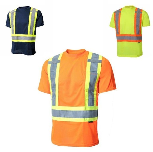 [jackfield-short-sleeve-t-shirt-with-reflective-stripes] Jackfield short sleeve t-shirt with reflective stripes